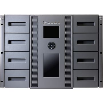 AJ040B - HP MSL8096 2 LTO-4 Ultrium 1840 Fibre Channel Tape Library 2 x Drive/96 x Slot LTO-4 76.80TB (Native) / 153.60TB (Compressed) 241.78 MB/s (Native) / 495.16 MB/s (Compressed) Fibre Channel Enc