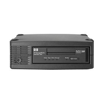 AJ828A#ABA - HP StorageWorks DAT320 160GB (Native) / 320GB (Compressed) SAS 5.25-inch Half Height External Tape Drive