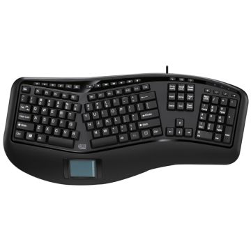 AKB-450UB - Adesso Keyboard Tru-Form Ergo USB Touchpad Keyboard
