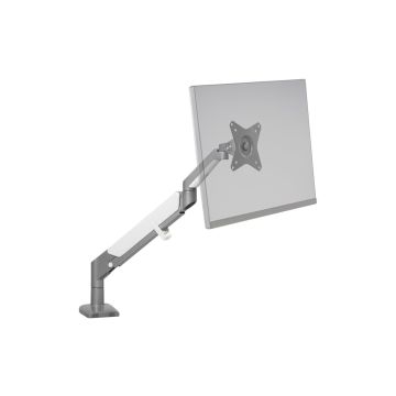 ALIGN-1-SLV - Hat Design Works Align Is An Attractive, Durable Mount W/Short Forearm Ideal For Shallow Workspac