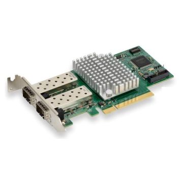 AOC-STGF-I2S - SuperMicro 10Gbps 10 Gigabit Dual Ports SFP+ Ethernet PCI Express 3.0 x8 Converged Network Adapter