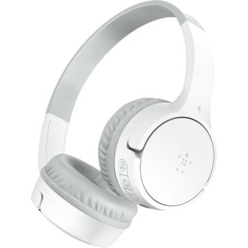 AUD001BTWHCS - Belkin Soundform Kids Headphones, White W/ Case