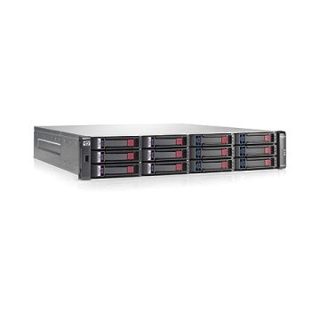 AW596A - HP StorageWorks P2000 G3 SAN Hard Drive Array RAID Supported 12 x Total Bays Gigabit Ethernet Network (RJ-45) iSCSI 2U