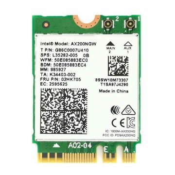 AX200NGW - Intel Wireless Card Alienware