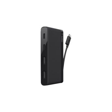 B2B153-04-BLK - Belkin Usb-C 4-Port Mini Hub (For Business / Ba