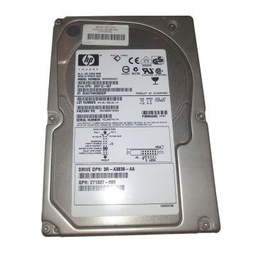 BD03695A27 - HP 36.4GB 10000RPM Ultra320 SCSI 3.5-inch Hard Drive (Clean pulls)