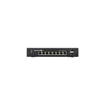 BE650GZD6T - Ubiquiti EdgeSwitch 8 - switch - 8 ports - managed - rack-mounta (UBI-ES-8-150W)