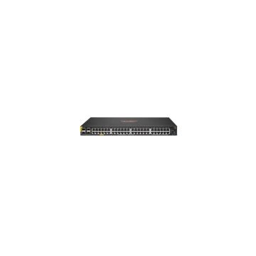 BEH04A9ZC8 - HPE Aruba CX6000 48G CL4 4SFP Switch 48x ports 10/100/1000BASE-T ports, 4x 1G SFP ports 370W Class 4 PoE/PoE+ (Replacement for J9772A)