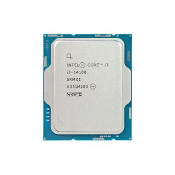 BX8071514100 - Intel Core i3-14100 4-Core 3.50GHz 16GT/s DMI-8 12MB L3 Cache Socket LGA1700 Processor