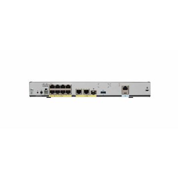 C1161-8P - Cisco ISR 1100 8-Ports 10/100/1000BASE-T Ethernet Rack-mountable Integrated Service Router