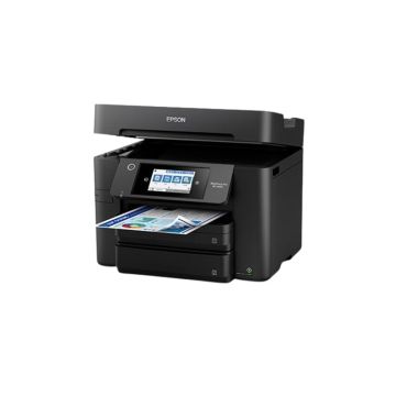 C11CG01201 - Epson WorkForce Pro WF-4730 4800 x 1200 dpi 20 ppm USB, Ethernet, Wi-Fi Duplex Printing 2.7-inch Touch Screen LCD Display Color Inkjet All-in-One Printer