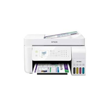 C11CG85201 - Epson EcoTank ET-4700 5760 x 1440 dpi 5 ppm USB, Ethernet, Wi-Fi 1.44-inch LCD Display Desktop SuperTank Color InkJet All-in-One Printer