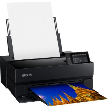 C11CH38201 - Epson SureColor P700 5760 x 1440 dpi USB, Ethernet, Wi-Fi 4.3-inch Touch Screen LCD Display Desktop Color InkJet Photo Printer