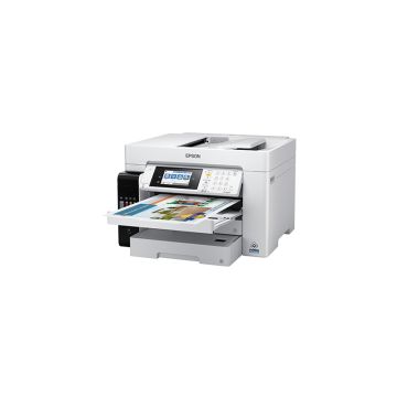 C11CH71203 - Epson WorkForce ST-C8090 4800 x 1200 dpi 25 ppm USB, Bluetooth, Wi-Fi 4.3-inch Touch Screen LCD Display Desktop Supertank Multifunction Printer