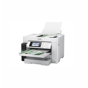 C11CH72201 - Epson EcoTank Pro ET-16600 4800 x 1200 dpi 12 ppm USB, Bluetooth, Ethernet, Wi-Fi Automatic Duplex Printing 4.3-inch Touch Screen LCD Display Desktop SuperTank Color InkJet All-in-One Printer