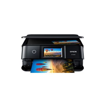 C11CK46201 - Epson Expression Photo XP-8700 5760 x 1440 dpi 4.5 ppm USB, Wi-Fi Automatic Duplex Printing 4.3-inch Touch Screen LCD Display Desktop Color InkJet All-in-One Printer