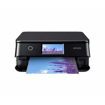 C11CL73201 - Epson Expression Photo XP-8800 5760 x 1440 dpi 9.5 ppm USB, Wi-Fi Automatic Duplex Printing 4.3-inch Touch Screen LCD Display Desktop Color InkJet All-in-One Printer
