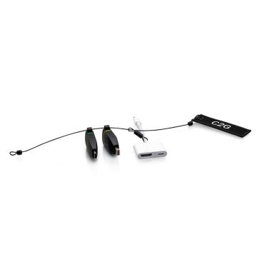 C2G29889 - C2G C2G Mounted Universal Hdmi Adapter Ring With Mini Displayport, Usb-C, And Lightn