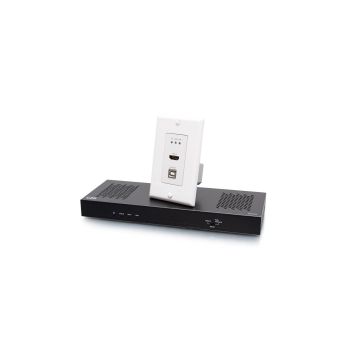 C2G30024 - C2G C2G Hdmi Hdbaset + Usb-B And Rs232 Over Cat Extender Single Gang Wall Plate Tran