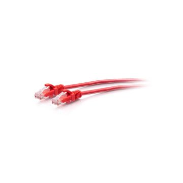 C2G30163 - C2G C2G 7Ft Cat6A Red Slim Patch Cable