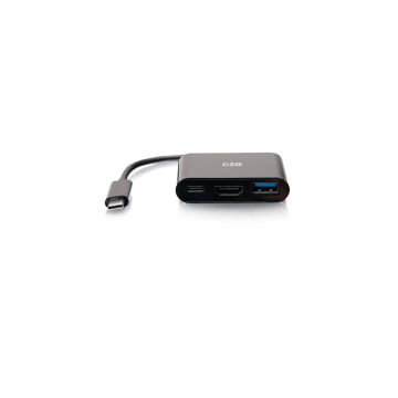 C2G54453 - C2G Usb C To Hdmi, Usb A, Power Dock
