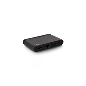 C2G54455 - C2G Usb C To Hdmi,Usb A,Enet,&Power