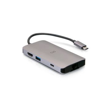 C2G54458 - C2G Usb C To Hdmi, 2X Usb A, Enet, Sd