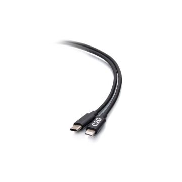 C2G54556 - C2G C2G 6Ft Black Usb C Lightning Cable