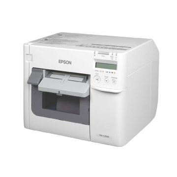 C31CD54011 - Epson ColorWorks C3500 360 dpi 4 ips USB, Ethernet Auto Cutter Desktop Color InkJet Label Printer