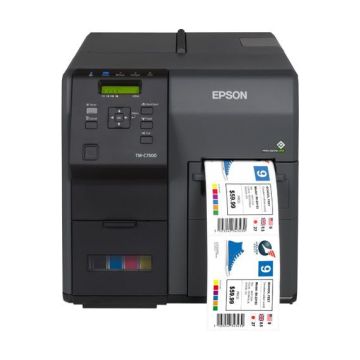C31CD84011 - Epson ColorWorks TM-C7500-011 1200 x 600 dpi 64ppm USB, Ethernet Color Inkjet Label printer