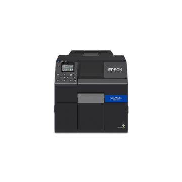 C31CH76101 - Epson ColorWorks C6000A 1200 x 1200 dpi 5 ips USB, Ethernet Cutter LCD Display Desktop Inkjet Label Printer