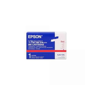 C33S020405 - Epson Red Ink Cartridge for TM-J7100 and TM-J7600