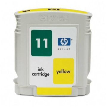 C4838AN - HP 11 Yellow Ink Cartridge Yellow Inkjet 1750 Page 1 Retail