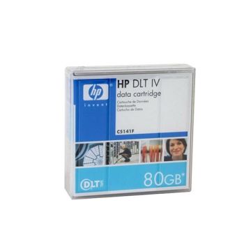 C5141F - HP DLT Type IV Tape Cartridge 20/40GB Capacity Using DLT-4 Format 35/70GB or 40/80GB Capacity Using DLT-5 Format