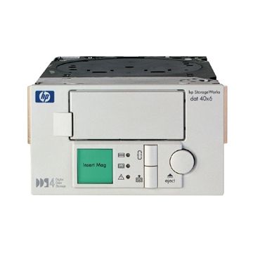 C5716A - HP StorageWorks DAT DDS-4 40x6 Autoloader 120GB (Native) / 240GB (Compressed) SCSI