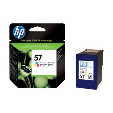 C6657A - HP 57 Tri-Color InkJet Print Cartridge 1 x (Cyan Magenta Yellow)