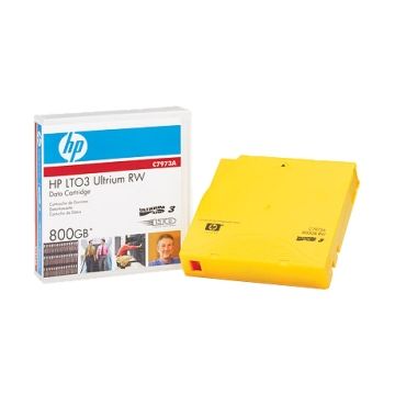 C7973AJ - HP LTO-3 Ultrium 400/800GB RW Storage Media non Custom Label Tape Data Cartridge