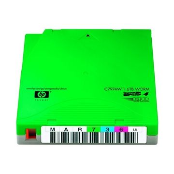 C7974WL - HP C7974WL LTO Ultrium 4 WORM Custom Labeled Tape Cartridge LTO Ultrium LTO-4 800GB Native / 1.6TB Compressed