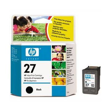 C8727A - HP 27 Black Ink Cartridge Black Inkjet 220 Page
