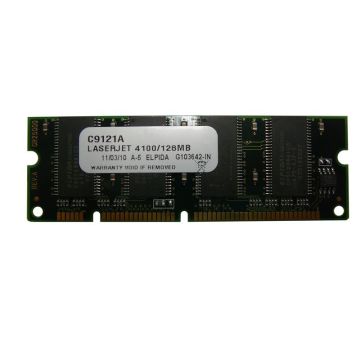 C9121A - HP 128MB 100MHz PC100 Unbuffered non-ECC CL2 100-Pin DIMM Memory for Color LaserJet 2550 Series Printers