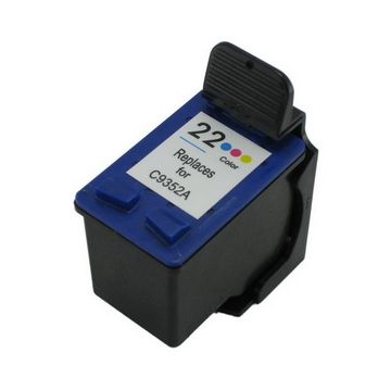 C9352AN - HP 22 Tri-Color InkJet Print Cartridge 1 x (Cyan Magenta Yellow)