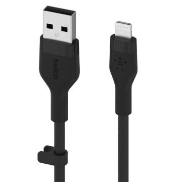 CAA008BT1MBK - Belkin Usb-A To Ltg, Silicone, 1M, Blk