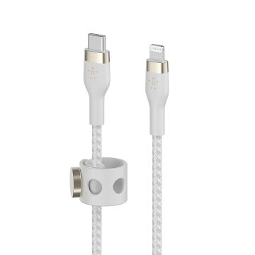 CAA011BT2MWH - Belkin Usb-C To Ltg, Braid Sil, 2M, Wht