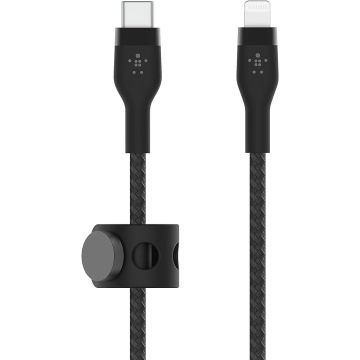 CAA011BT3MBK - Belkin Usb-C To Ltg, Braid Sil, 3M, Blk