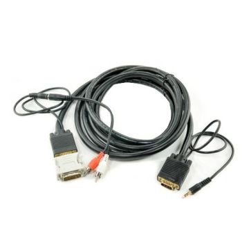 CAB-DVI-HDMI - Cisco 8M DVI to HDMI Cable With 3.5Mm Mini-Jack Audio