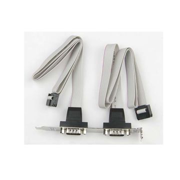 CBL-CDAT-0602 - Supermicro Cable 23.6 2x9Pin Serial Port to 2COM Port 