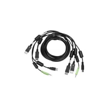 CBL0106 - Vertiv Cable, 2-Displayport/1-Usb/1-Audio, 6Ft