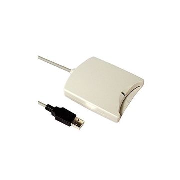 CC543-60105 - HP SCM Microsystems SCR331 USB CAC Smart Card Reader DOD Military ID