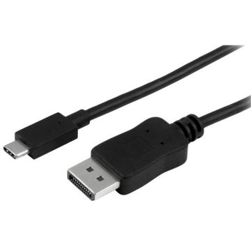 CDP2DPMM1MB - StarTech Cable CDP2DPMM1M USB-C to DisplayPort Adapter Cable Male Female 