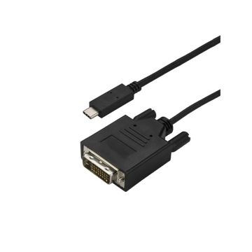 CDP2DVI3MBNL - StarTech CB 10ft USB-C to DVI Cable 1920x1200 Black 